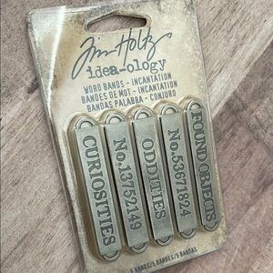 Tim Holtz Idea-ology Word Bands